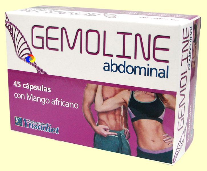 Foto Gemoline abdominal con Mango Africano - Ynsadiet - 45 cápsulas [8412016359126]