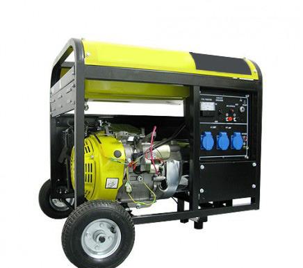 Foto Generador electrico gasolina 6500w monofasico greentech