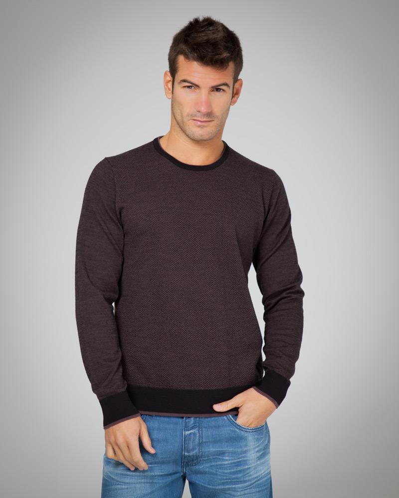 Foto GEOX jersey marron/negro Sweaters Hombre