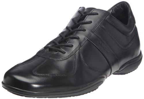 Foto Geox UOMO CITY U2269G00043C9999 - Zapatos de cordones de cuero para hombre, color negro, talla 40