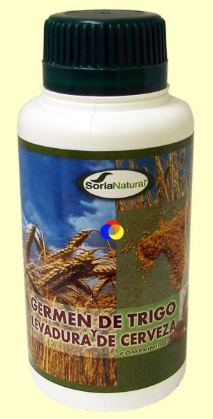 Foto Germen de trigo y levadura de cerveza - Soria Natural - 500 comprimidos