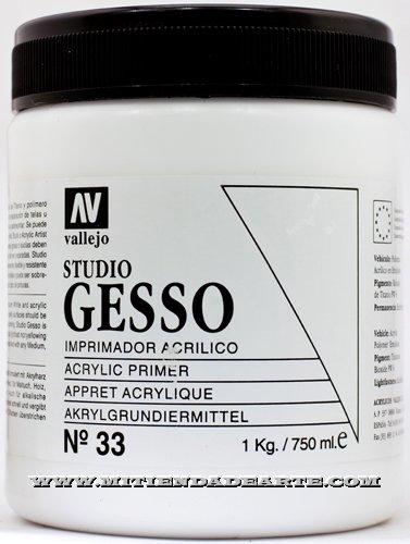 Foto Gesso 5 lt. Acrylic Artist Vallejo