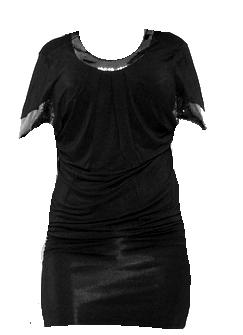 Foto Giallo Italy vestido Fiesta lentejuelas color negro talla M