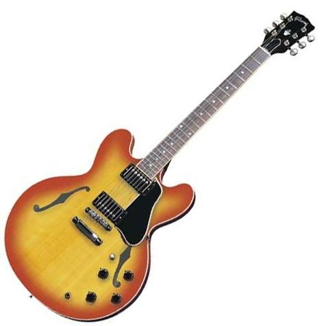 Foto Gibson ES-335 Dot Light Burst Guitarra Electrica