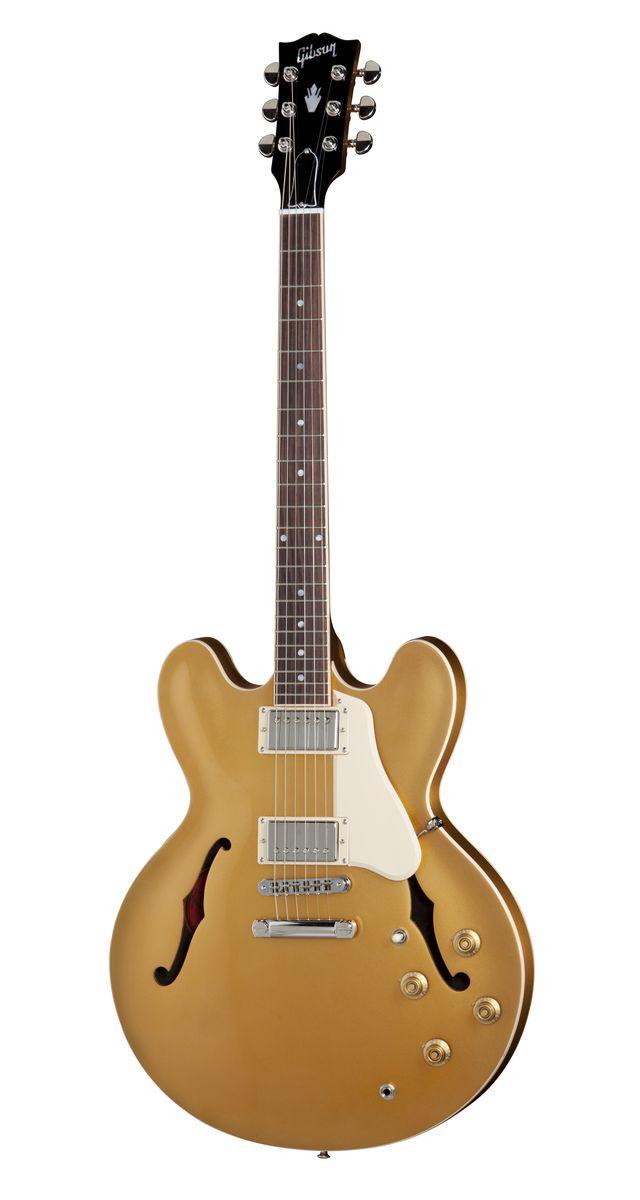 Foto Gibson Es-335 Plain Dot Gold Guarniciones Nickel