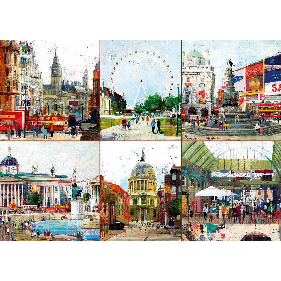 Foto Gibsons Games Sunday In The City Puzzle 1000 Pieces