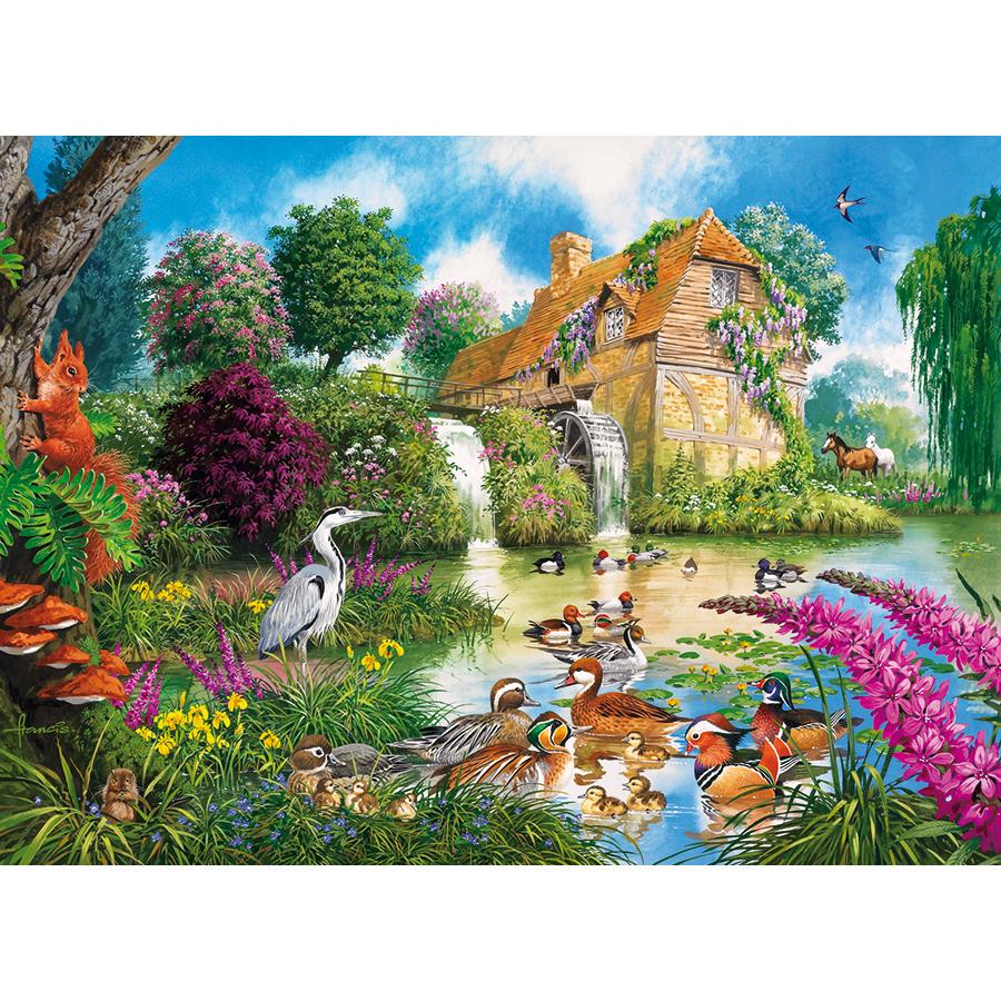 Foto Gibsons Games The Old Watermill Puzzle 1000 Pieces