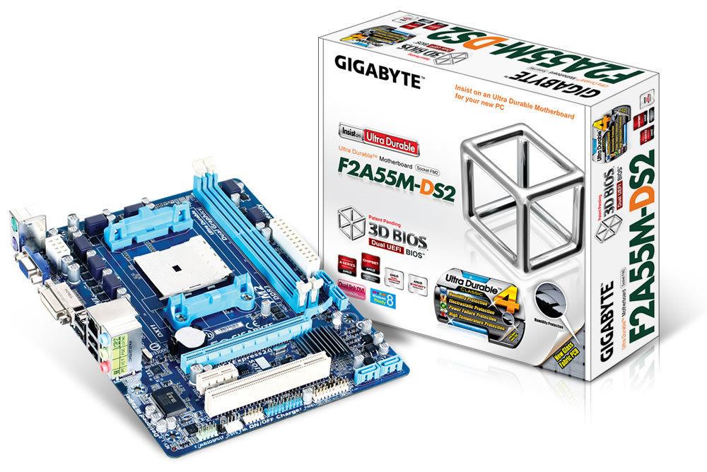 Foto Giga-Byte GA-F2A55M-DS2 FM2 A55 Matx