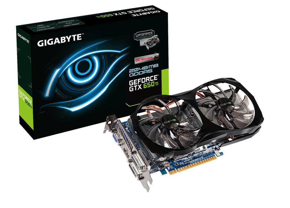 Foto Giga-Byte GF GTX650TI OC 2GB PCI-E 3.0