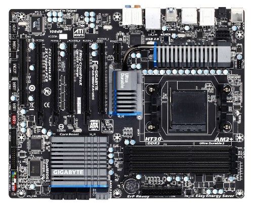 Foto Giga-Byte Placa Base GA-990FXA-UD5 AM3+ 990FX ATX