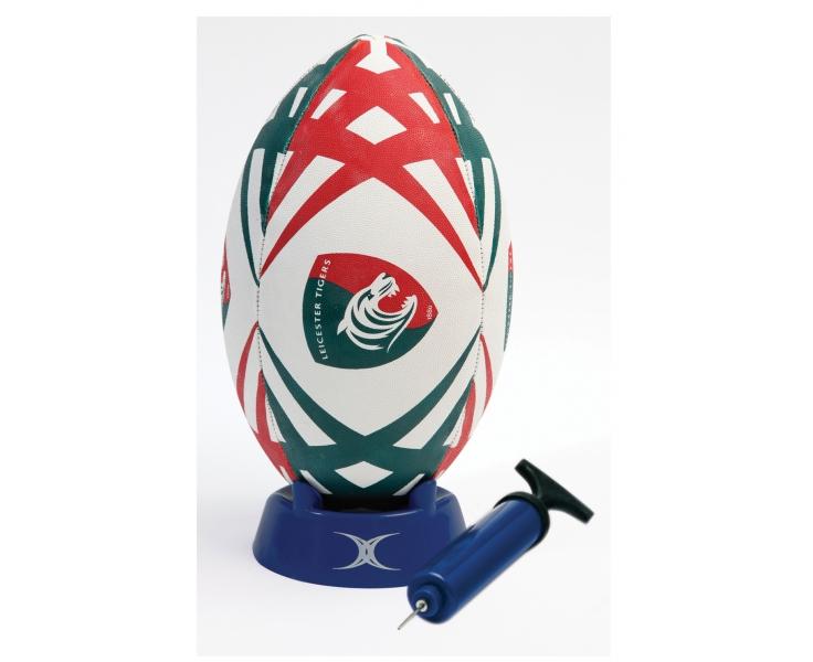 Foto GILBERT Leicester Tigers Replica Start Pack Rugby Ball