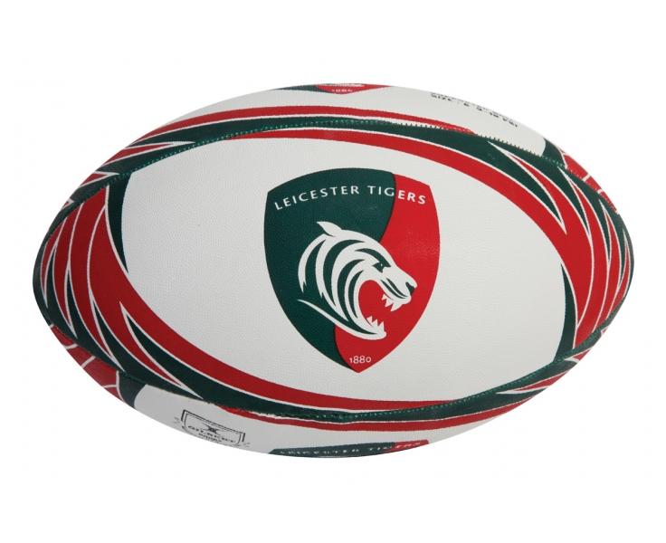 Foto GILBERT Leicester Tigers Replica Supporter Rugby Ball