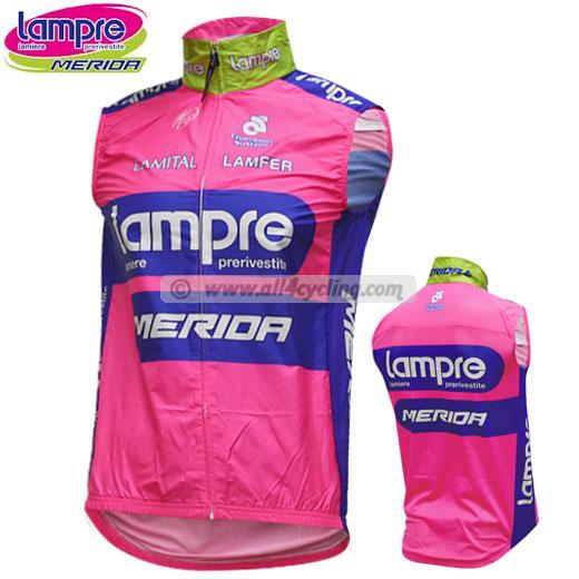 Foto Gilet windstopper Lampre-Merida 2013