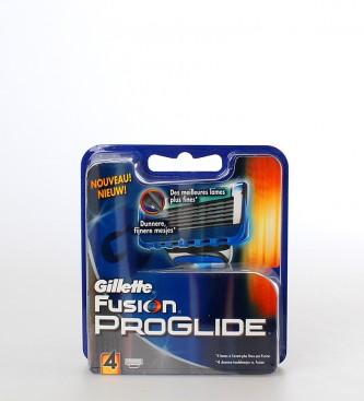 Foto Gillette. Cabezales de recambio Gillette Fusion ProGlide 4 unidades