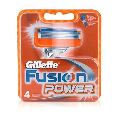 Foto Gillette FUSION POWER Recambios 4 uds