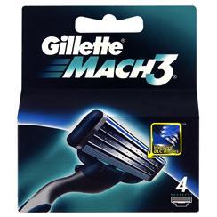 Foto Gillette Mach3 Razor Blade Cartridges x4