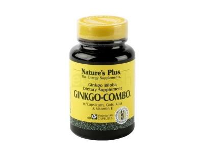 Foto Ginkgo combo 60 cápsulas nature´s plus