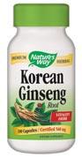 Foto Ginseng Koreano (Panax ginseng) 100 cápsulas