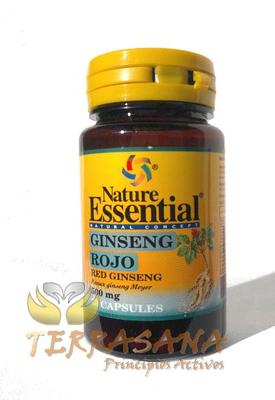 Foto Ginseng Rojo  500 Mg 50 Capsulas Nature Essential