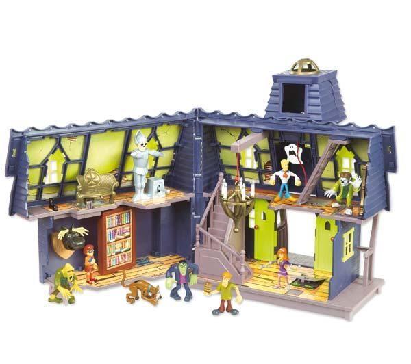 Foto Giochi Preziosi Scooby Doo - Playset casa misteriosa con 2 figuras