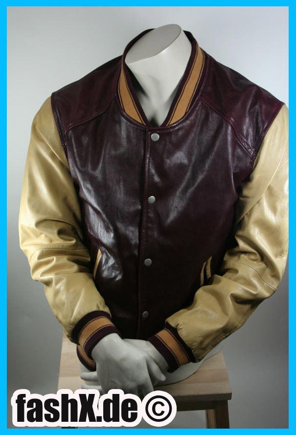 Foto Gipsy chaqueta de cuero Talla XL Chaqueta de diseño de la universidad