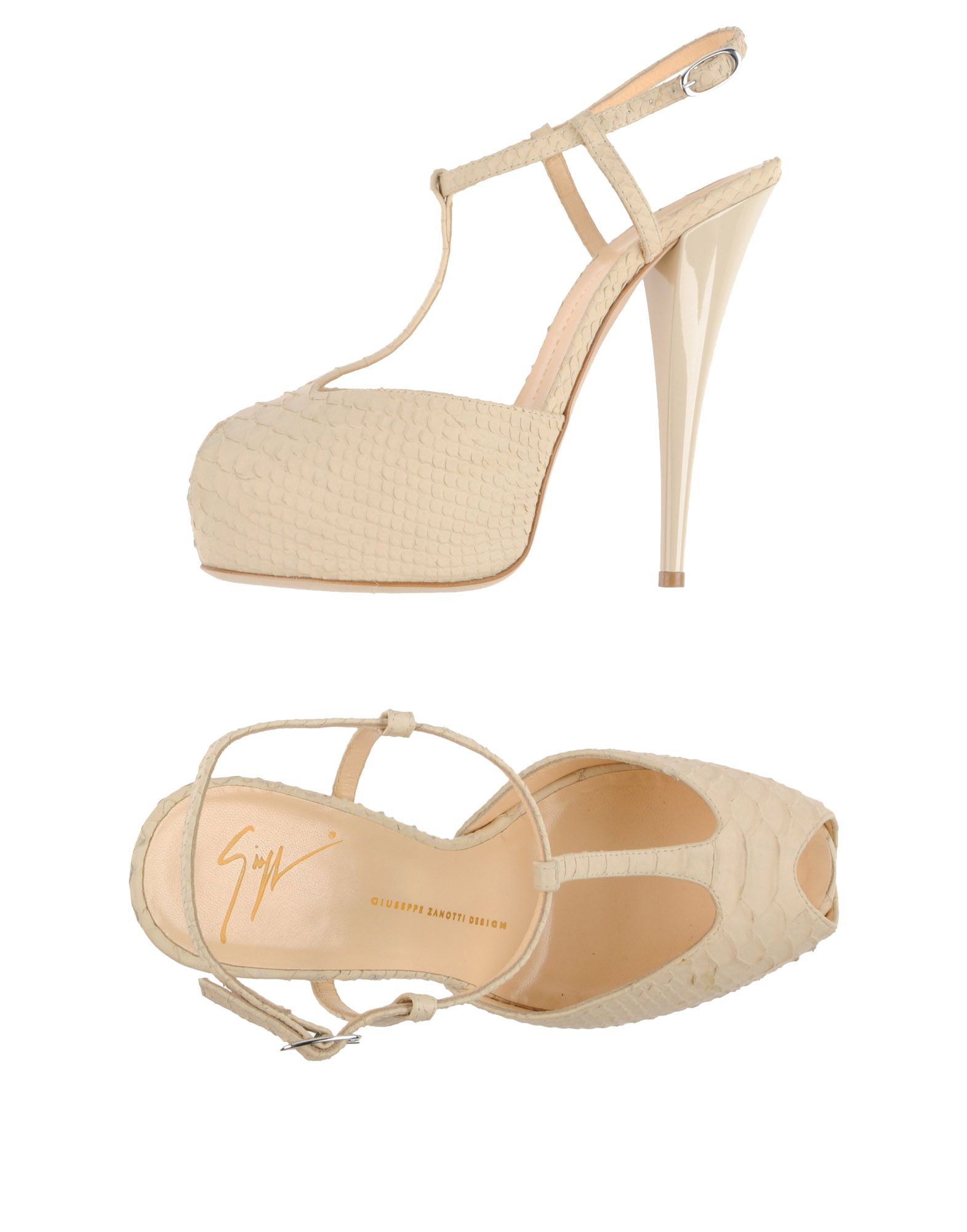 Foto giuseppe zanotti design sandalias con plataforma
