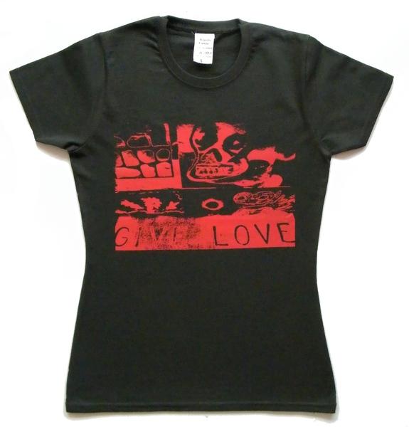 Foto Give Love - Camiseta Mujer - Gris Oscuro