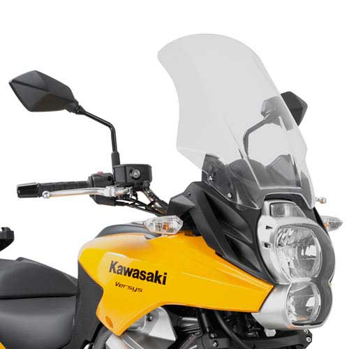 Foto Givi Pantalla específica transparente 21 cm más alta que la original para Kawasaki Versys 6502010-13