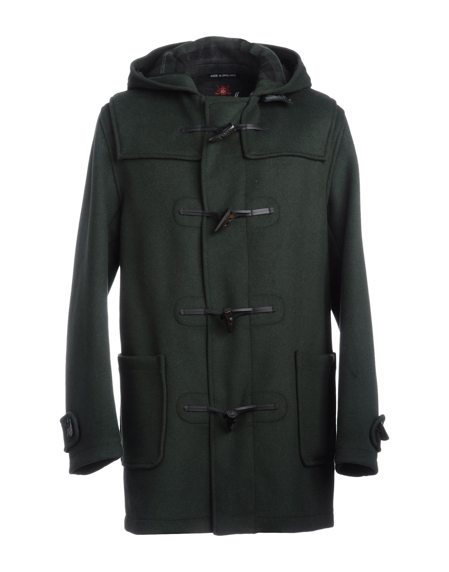 Foto Gloverall Abrigos Hombre Verde oscuro