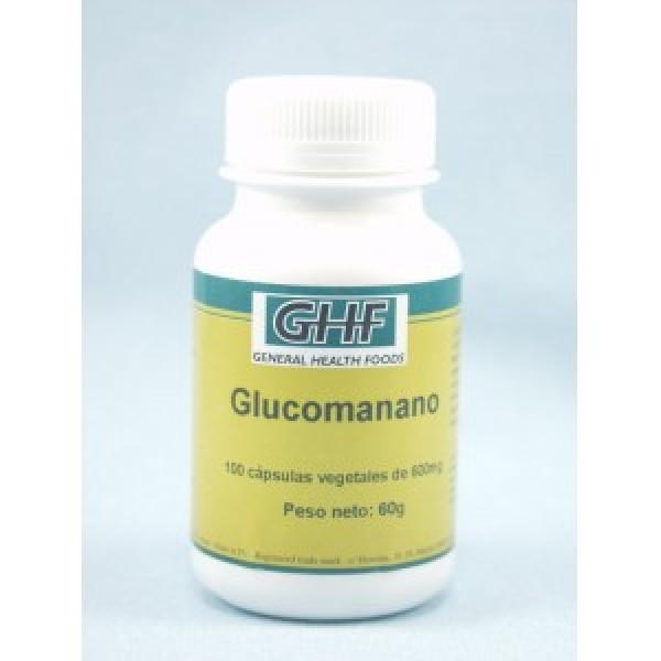 Foto Glucomanano GHF, 100 capsulas vegetales de 600 mg.
