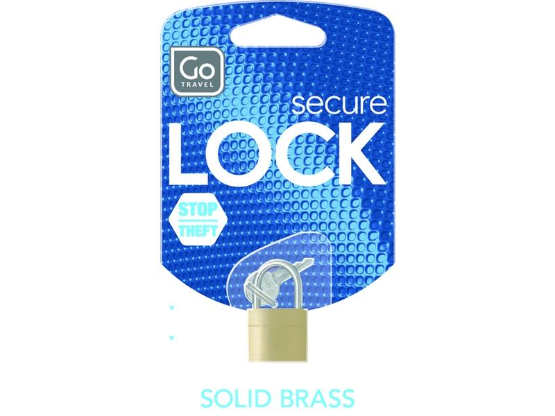 Foto Go Travel Case Lock Twin (Pair of Solid Brass Padlocks)