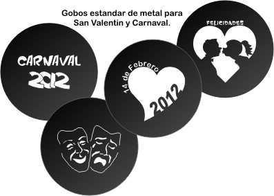 Foto GOBO/M-S Standard Sheet Metal Gobo-various Models