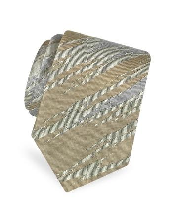 Foto Gokan Kobo Touch Corbatas, Corbata Seda Estampado Brillante