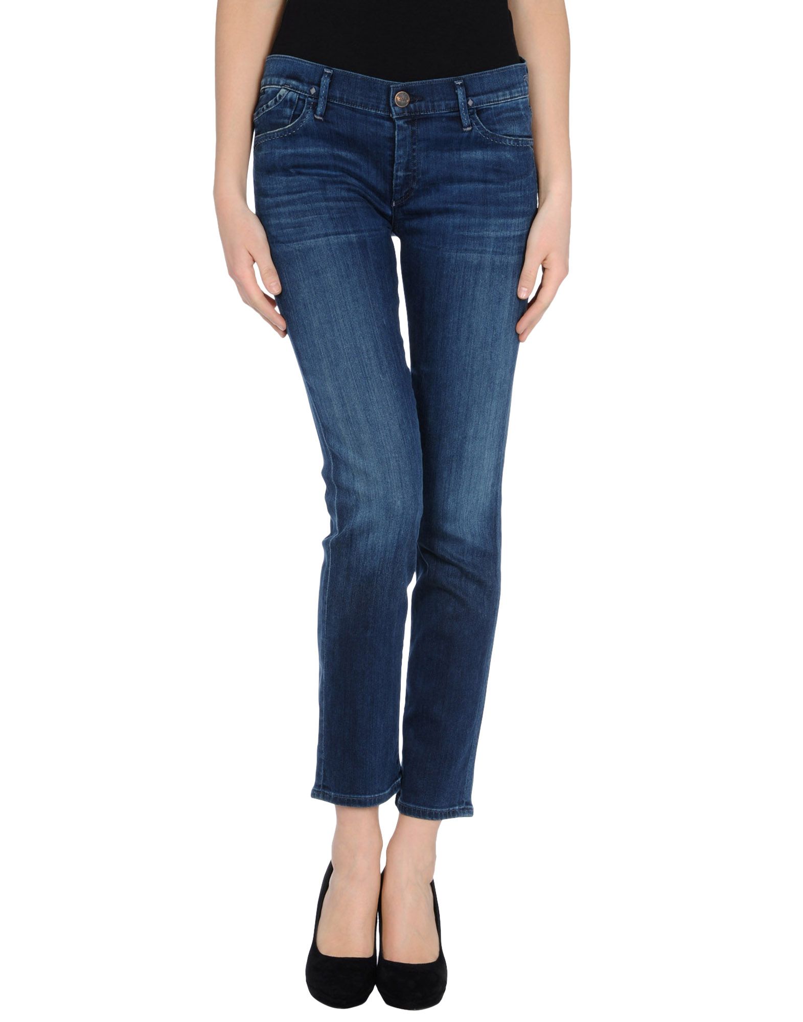 Foto Gold Sign Pantalones Vaqueros Mujer Azul marino