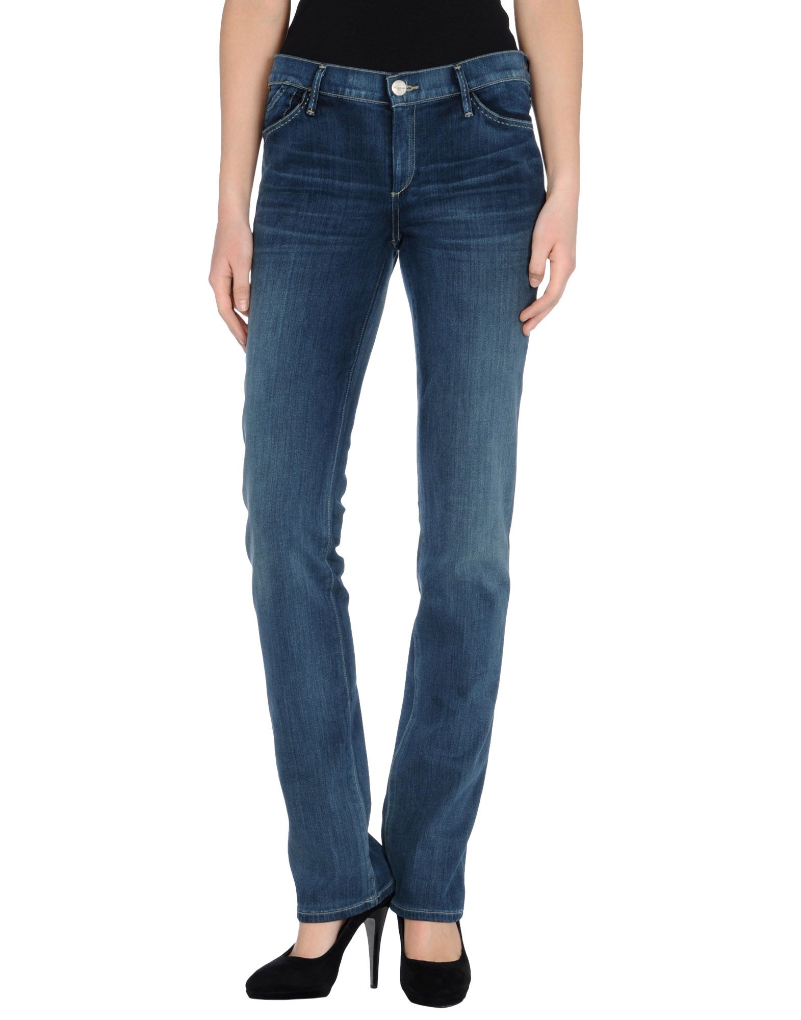 Foto Gold Sign Pantalones Vaqueros Mujer Azul marino