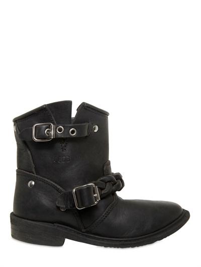 Foto golden goose botas de piel biker