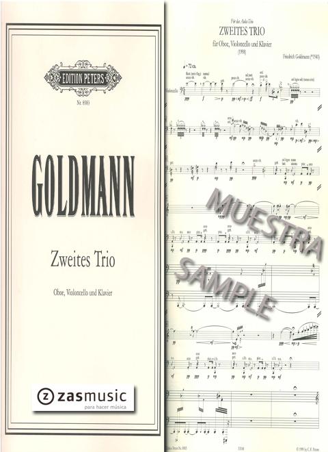 Foto goldmann, f.: 2 trio (1998) fur oboe, violoncello und klavie