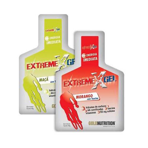 Foto GoldNutrition Extreme Gel sabor fresa con Taurina (24 unidades)