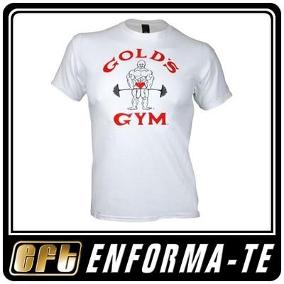 Foto Golds Gym Camiseta Manga Corta Blanca, S (classic Gold's Gym Old Joe Tee Tshirt)