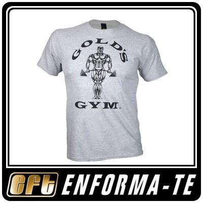 Foto Golds Gym Camiseta Manga Corta Gris, Talla S (classic Gold's Gym Logo Tshirt)