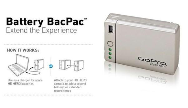 Foto GoPro Battery BacPac, batería extra para cámaras Full HD