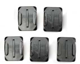Foto Gopro Juego 5 Bases Curvas