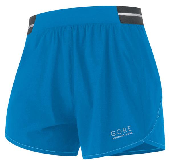 Foto Gore Running Air 2.0 Shorts Blue / Waterfall Blue Woman