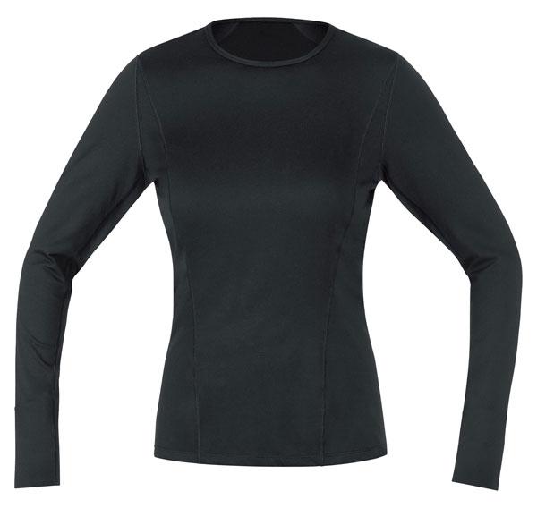 Foto Gore Running Essential Base Layer Shirt Long Black Woman
