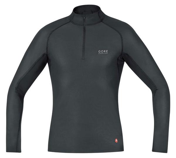 Foto Gore Running Essential Base Layer Turtleneck Black Woman