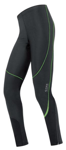 Foto Gore Running Flash Active Shell Thermo Tights Black/apple Green Man