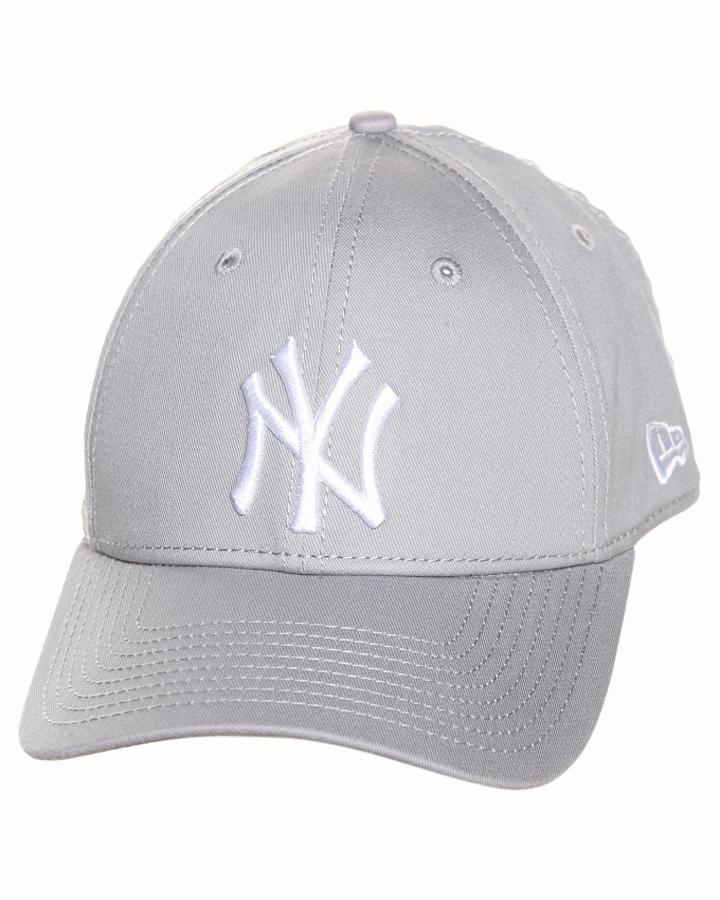 Foto Gorra 9forty League Basic New York Yankees De New Era - Gris Blanco