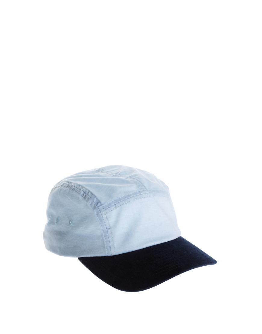 Foto Gorra con diseño de 5 paneles de Icon Brand Azul