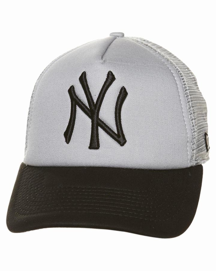 Foto Gorra De Chico Poptonal Trucker New York Yankees De New Era - Gris Neg