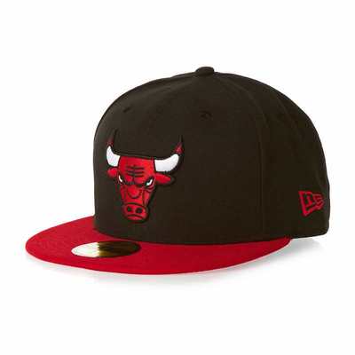 Foto Gorra Era – 59 Fifty Nba Team Flip Chicago Bulls Negro/rojo -